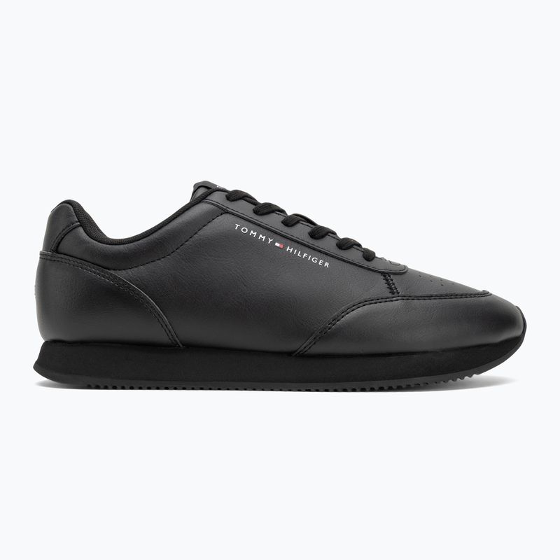 Кросівки чоловічі Tommy Hilfiger Lo Runner Pu Mix black 2