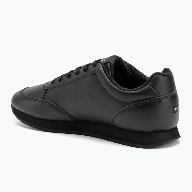 Кросівки чоловічі Tommy Hilfiger Lo Runner Pu Mix black 3