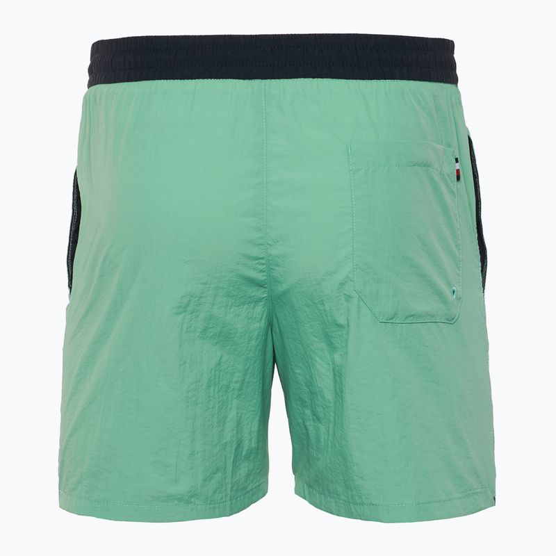 Шорти для плавання чоловічі Tommy Hilfiger Medium Drawstring fort green 2