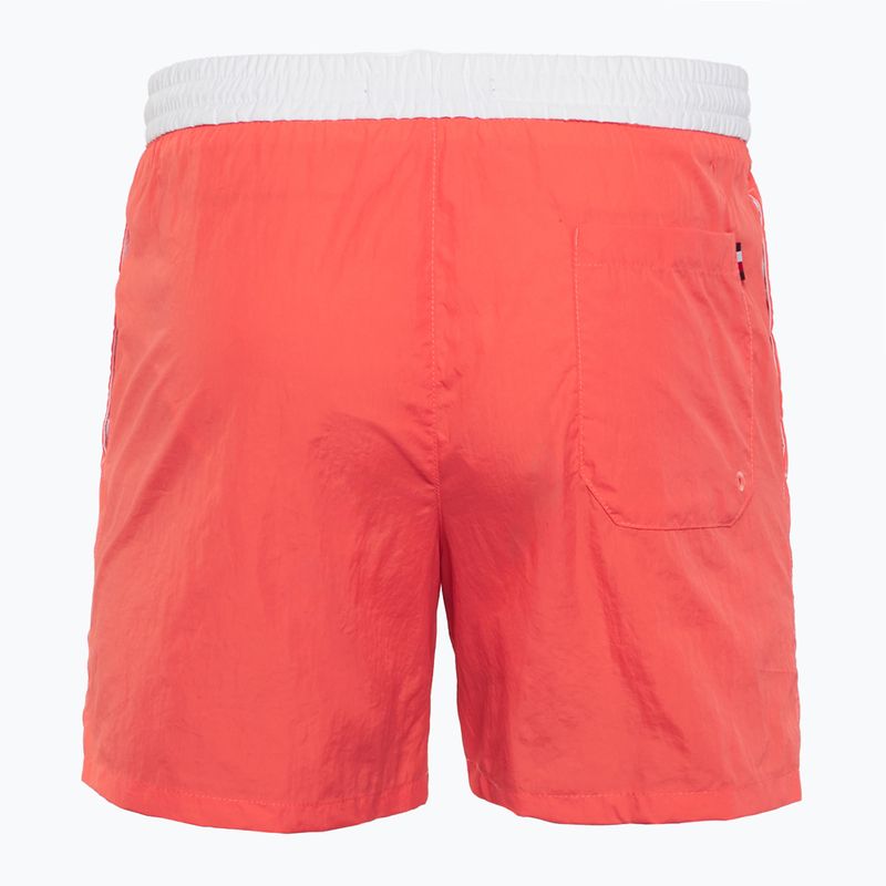 Шорти для плавання чоловічі Tommy Hilfiger Medium Drawstring pink poppy 2