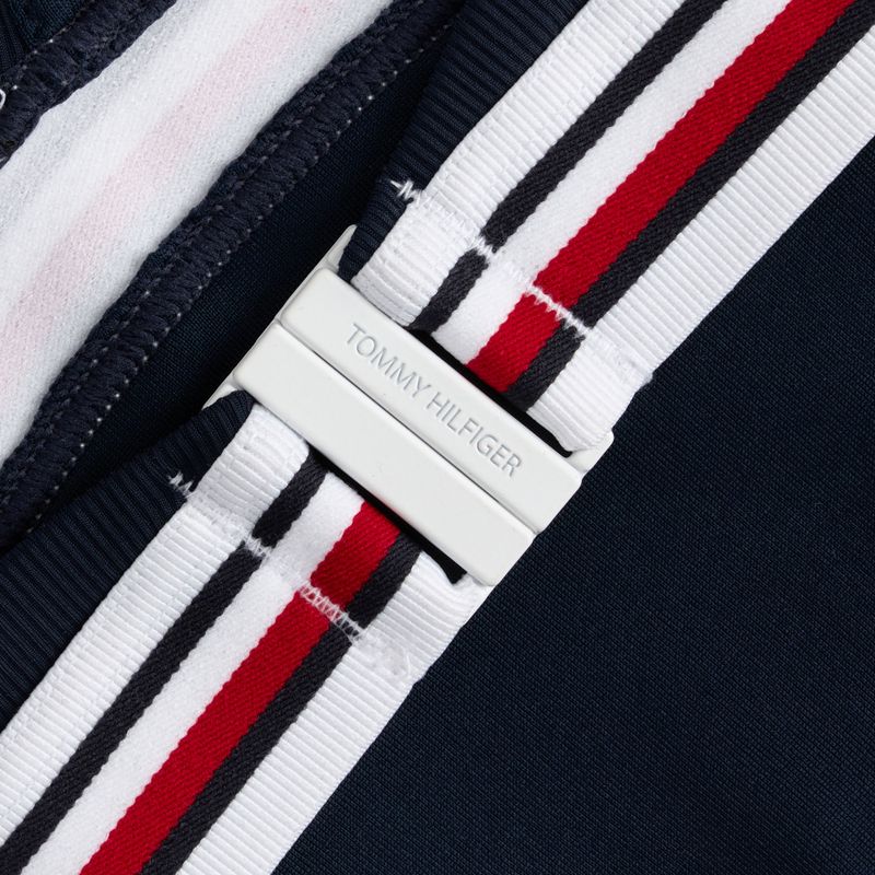 Купальник суцільний жіночий Tommy Hilfiger Triangle One Piece Rp Ext dark night navy 4