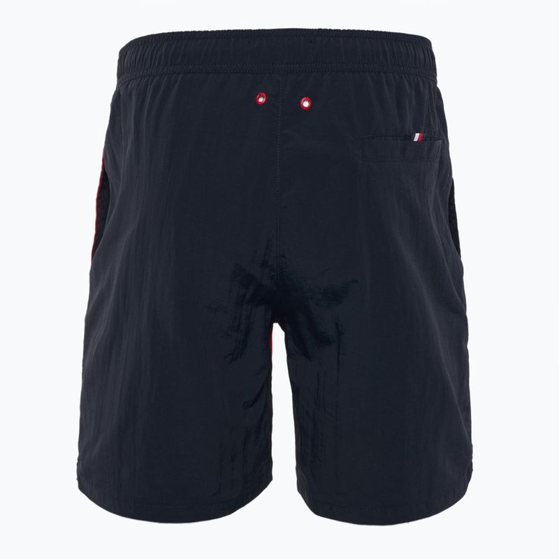 Шорти для плавання чоловічі Tommy Hilfiger Long Drawstring Diag Na desert sky 2
