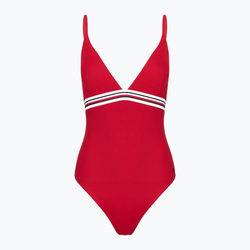 Купальник суцільний жіночий Tommy Hilfiger Triangle One Piece Rp Ext primary red