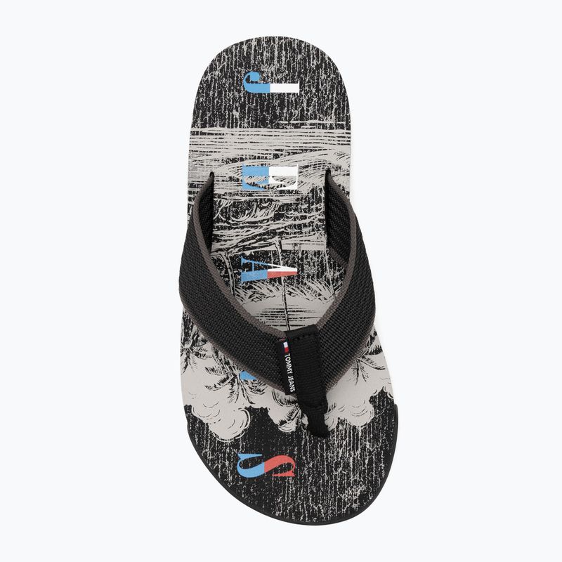 В'єтнамки чоловічі Tommy Jeans Elevated Beach Sandal black 5