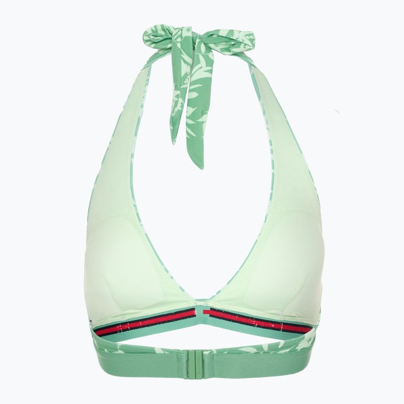 Верхня частина купальника Tommy Hilfiger Halter Rp Print floral tropic aop fort green 2