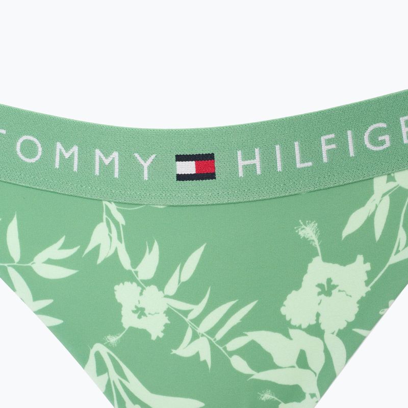 Нижня частина купальника Tommy Hilfiger Cheeky Side Tie Bikini Print floral tropic aop fort green 3