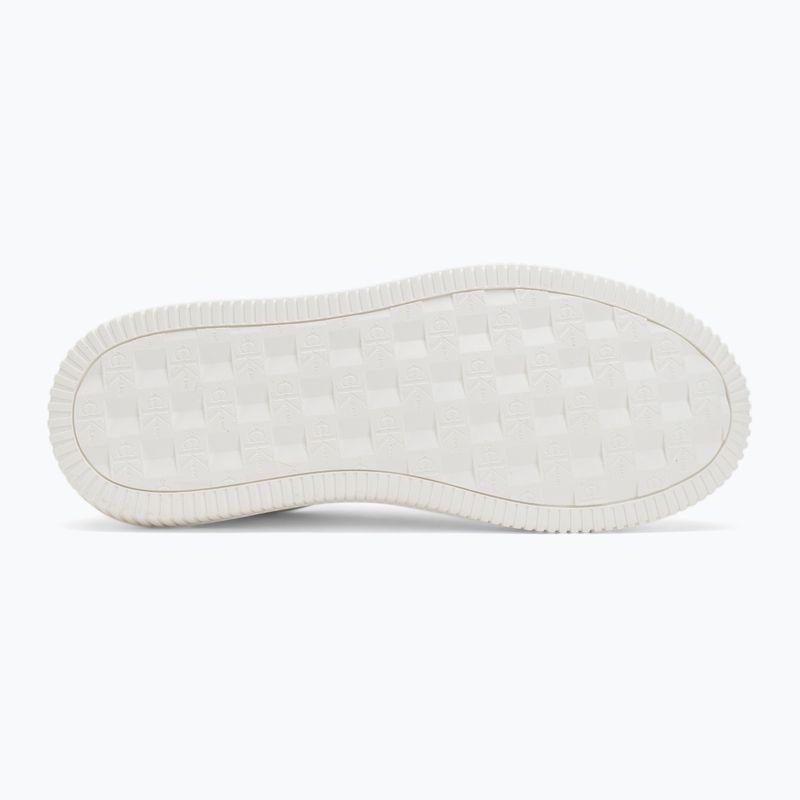 Кросівки чоловічі Calvin Klein YM0YM00681 Chunky Cupsole Monologo Lth triple bright white/rock ridge 4