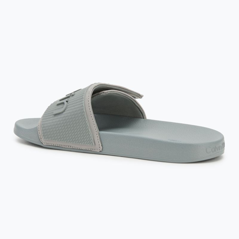 Шльопанці чоловічі Calvin Klein HM0HM01437 Adj Pool Slide TPU granite road 3