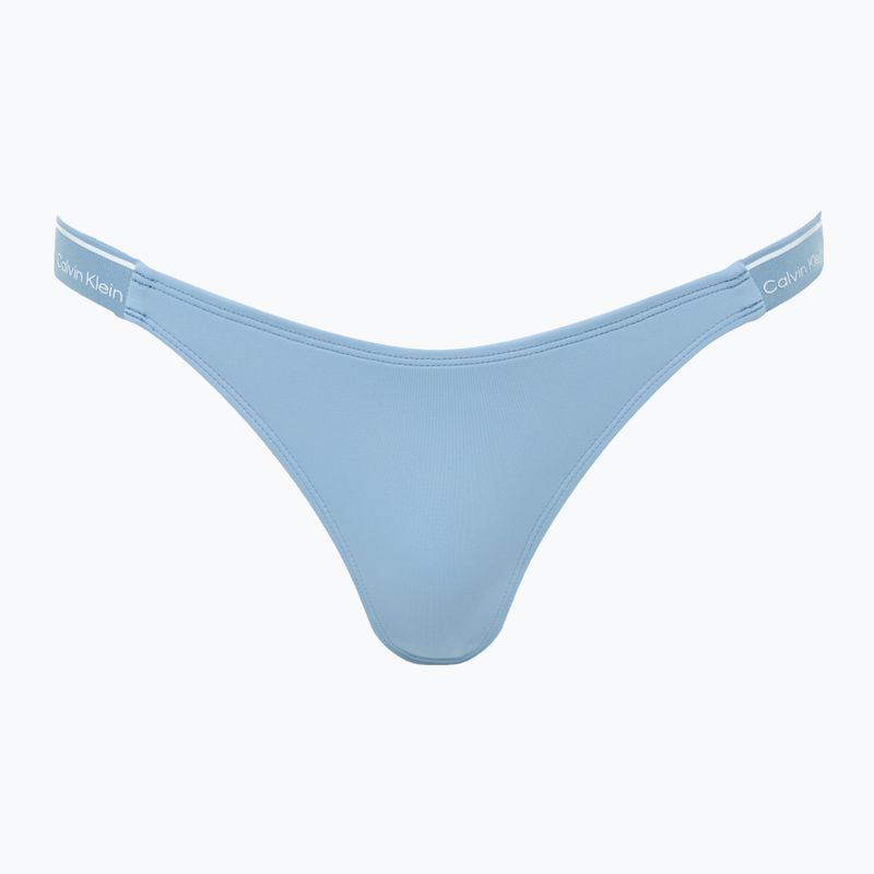 Нижня частина купальника Calvin Klein KW0KW02732 Curved Delta Bikini faded denim