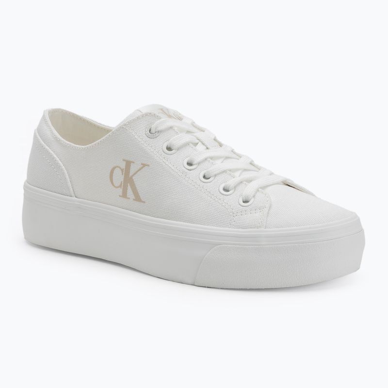 Кеди жіночі Calvin Klein YW0YW01763 Vulc Flatform Low Cv MG triple bright white