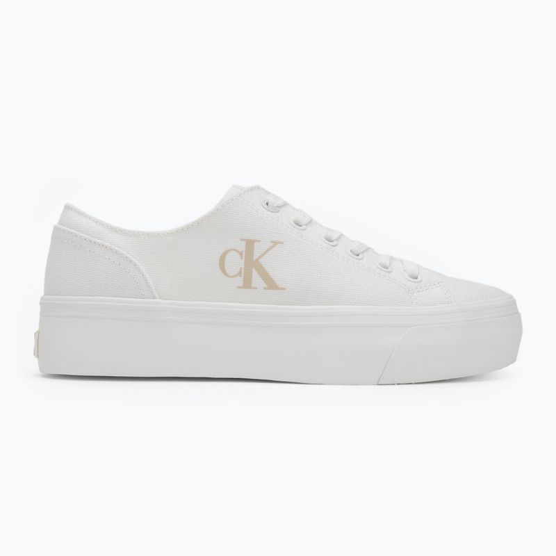 Кеди жіночі Calvin Klein YW0YW01763 Vulc Flatform Low Cv MG triple bright white 2