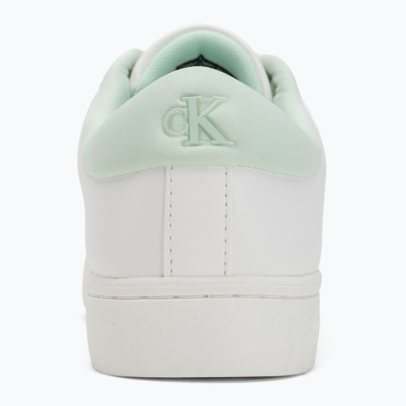 Кросівки жіночі Calvin Klein YW0YW01444 Classic Cupsole Lowlaceup Lth Wn bright white/moonlight jade 6