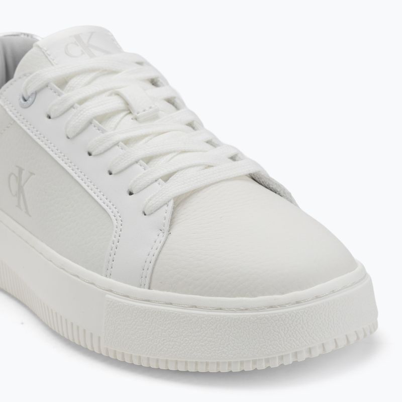 Кросівки жіночі Calvin Klein YW0YW01769 Chunky Cupsole Low Mg bright white/silver 7