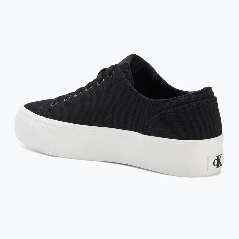 Кеди жіночі Calvin Klein YW0YW01763 Vulc Flatform Low Cv MG black/bright white 3