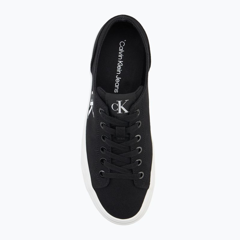 Кеди жіночі Calvin Klein YW0YW01763 Vulc Flatform Low Cv MG black/bright white 5