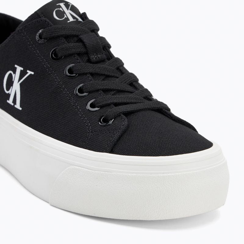 Кеди жіночі Calvin Klein YW0YW01763 Vulc Flatform Low Cv MG black/bright white 7