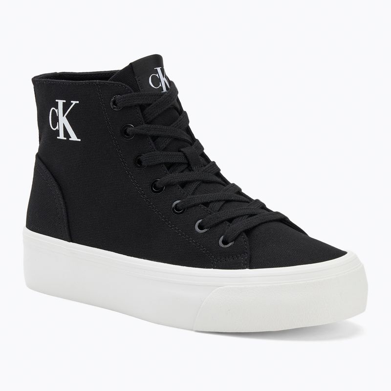 Кеди жіночі Calvin Klein YW0YW01764 Vulc Flatform Mid Cv Mg black/bright white