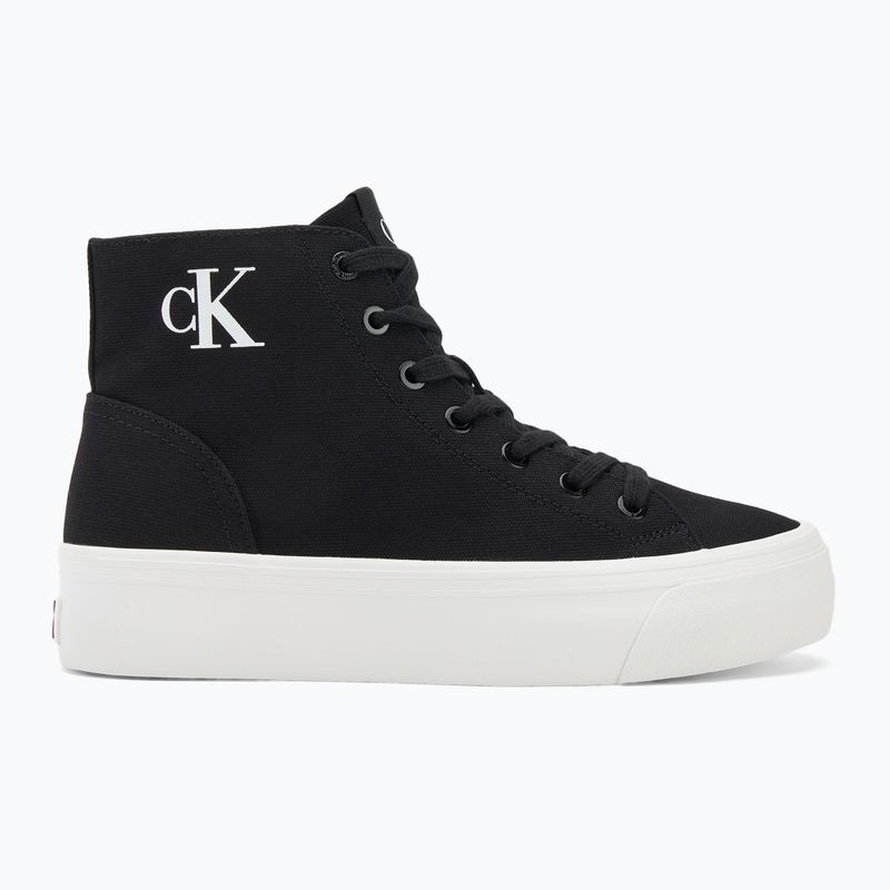 Кеди жіночі Calvin Klein YW0YW01764 Vulc Flatform Mid Cv Mg black/bright white 2