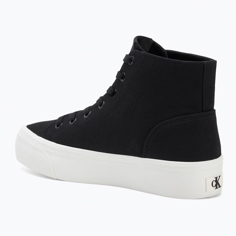 Кеди жіночі Calvin Klein YW0YW01764 Vulc Flatform Mid Cv Mg black/bright white 3
