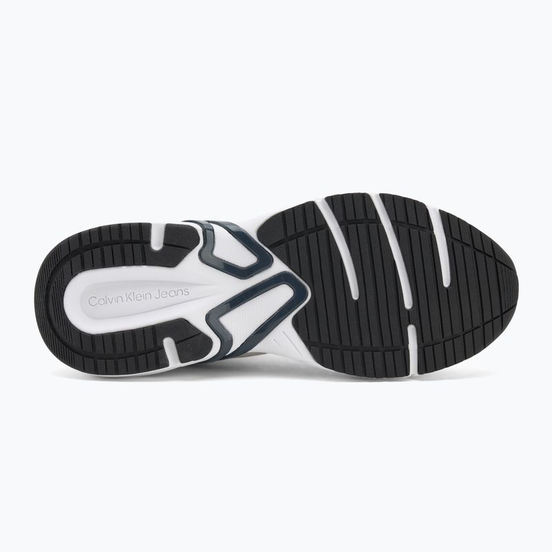 Кросівки жіночі Calvin Klein YW0YW01887 Retro Tennis Knit Mg bright white/silver bich/navy 4