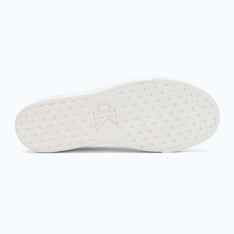 Кеди жіночі Calvin Klein YW0YW01763 Vulc Flatform Low Cv MG eggshell/creamy white 4