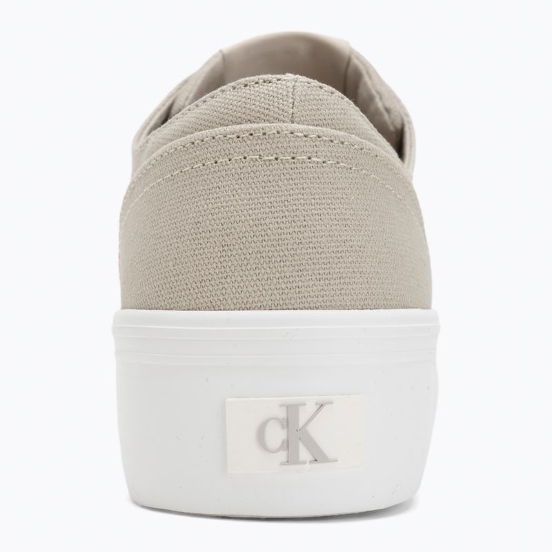 Кеди жіночі Calvin Klein YW0YW01763 Vulc Flatform Low Cv MG eggshell/creamy white 6