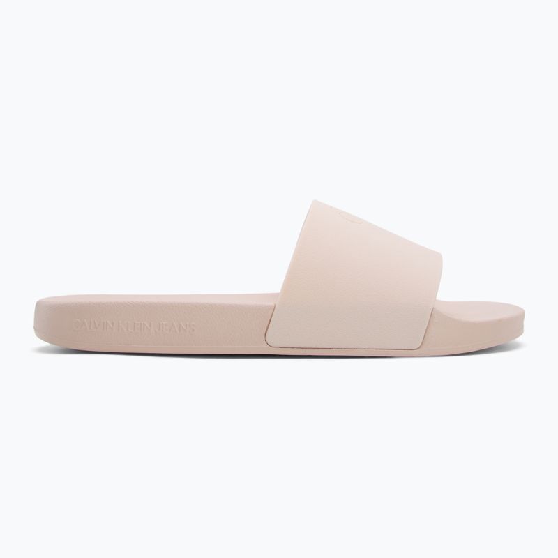 Шльопанці жіночі Calvin Klein YW0YW01715 Slide Monogram Tpu whisper pink 2