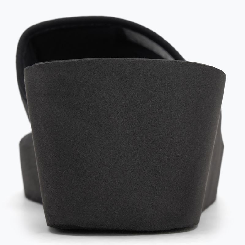 Шльопанці жіночі Calvin Klein YW0YW01725 Beach Wedge Slide Canvas triple black 6