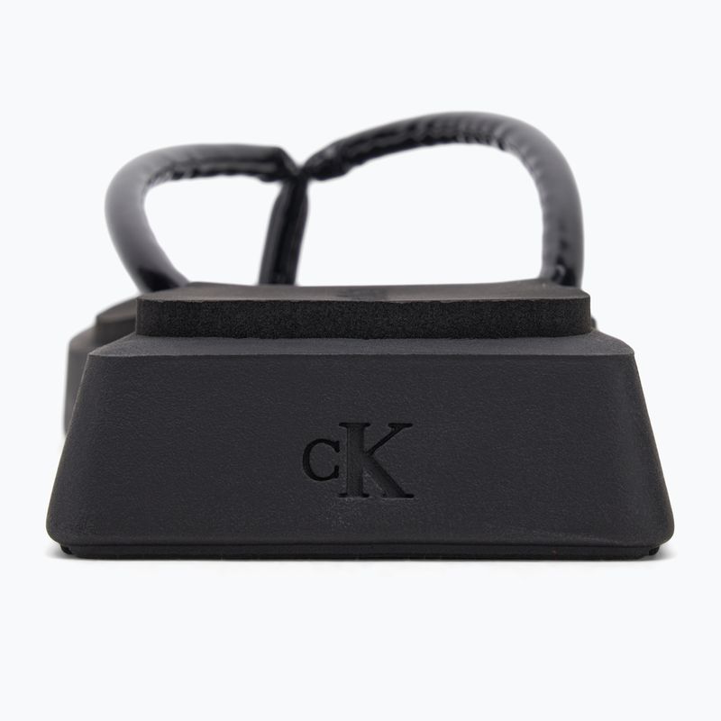 В'єтнамки жіночі Calvin Klein YW0YW01716 Sq Low Wedge Sandal Stitch triple black 6