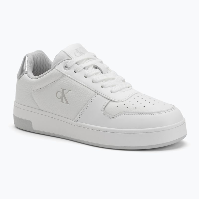 Кросівки жіночі Calvin Klein YW0YW01765 Basket Cupsole Low Mg bright white/silver