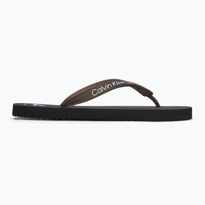 В'єтнамки жіночі Calvin Klein YW0YW01829 Beach Sandal Transparent Tpu black 2