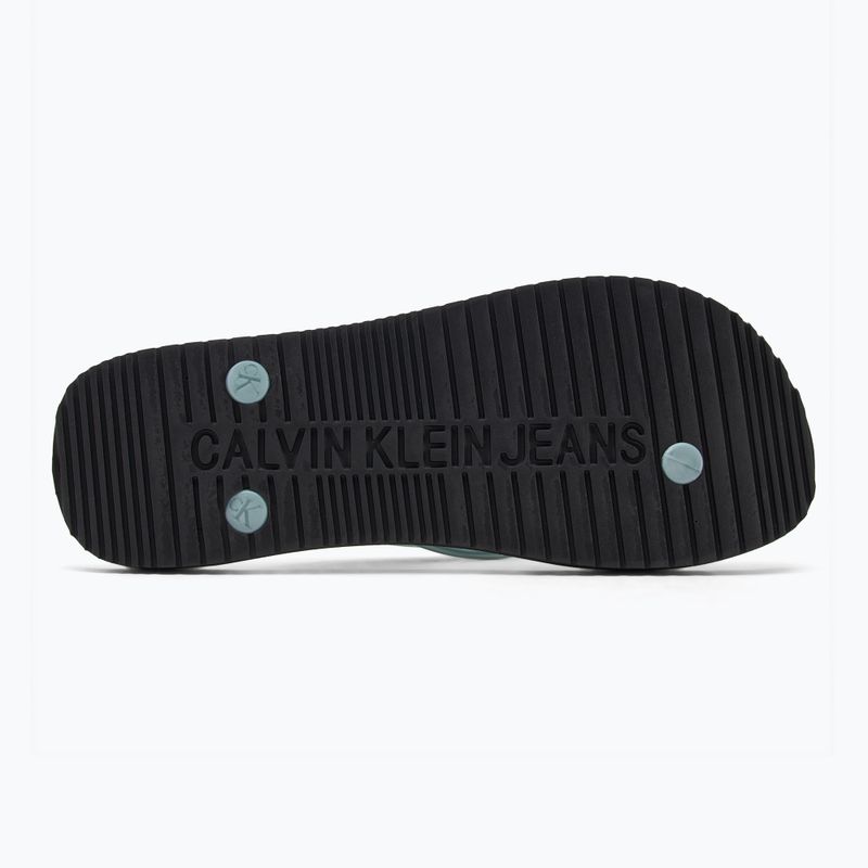 В'єтнамки жіночі Calvin Klein YW0YW01719 Beach Sandal Monologo Tpu black/cloud blue 4
