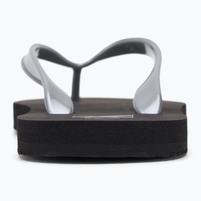 В'єтнамки жіночі Calvin Klein YW0YW01719 Beach Sandal Monologo Tpu black/silver 6