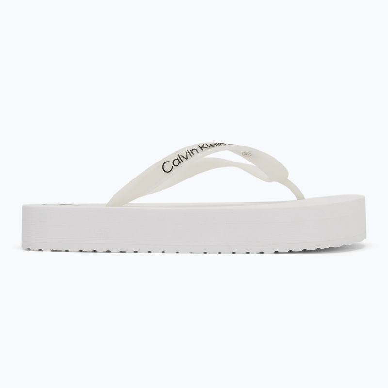 В'єтнамки жіночі Calvin Klein YW0YW01830 Beach Sandal Flatform Tpu bright white/black 2