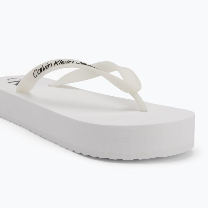 В'єтнамки жіночі Calvin Klein YW0YW01830 Beach Sandal Flatform Tpu bright white/black 7