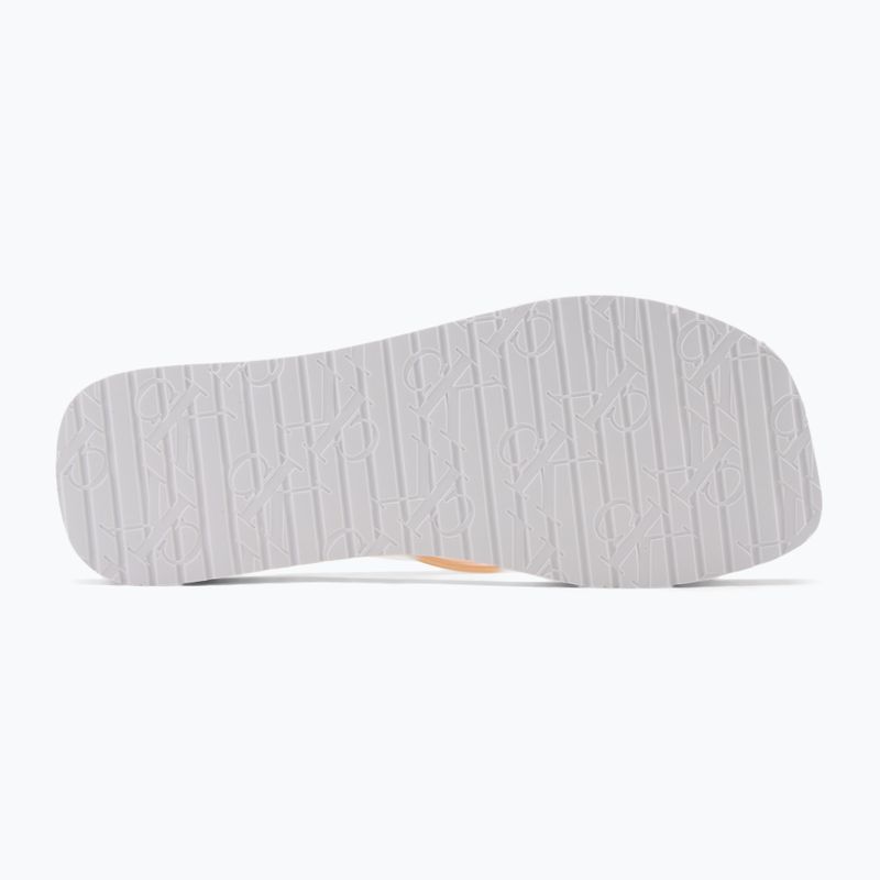 В'єтнамки жіночі Calvin Klein YW0YW01720 Thong+ Tpu Metallic whisper pink/bright white 4