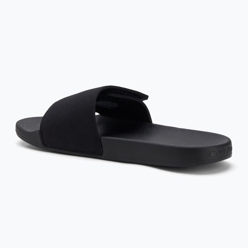 Шльопанці чоловічі Calvin Klein HM0HM01749 Adj Pool Slide Canvas Logo black 3