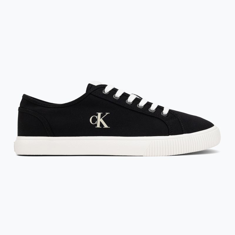 Кеди чоловічі Calvin Klein YM0YM01209 3 Ess Vulc Low Mg Canvas ck black/bright white 2