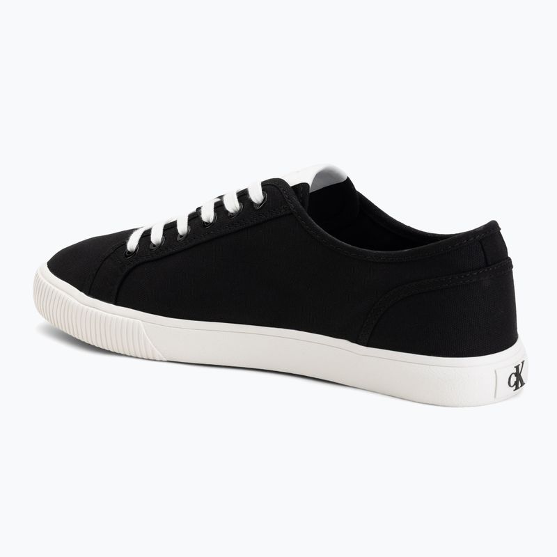 Кеди чоловічі Calvin Klein YM0YM01209 3 Ess Vulc Low Mg Canvas ck black/bright white 3