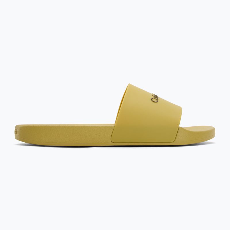 Шльопанці чоловічі Calvin Klein HM0HM00455 Pool Slide Rubber avocado oil 2
