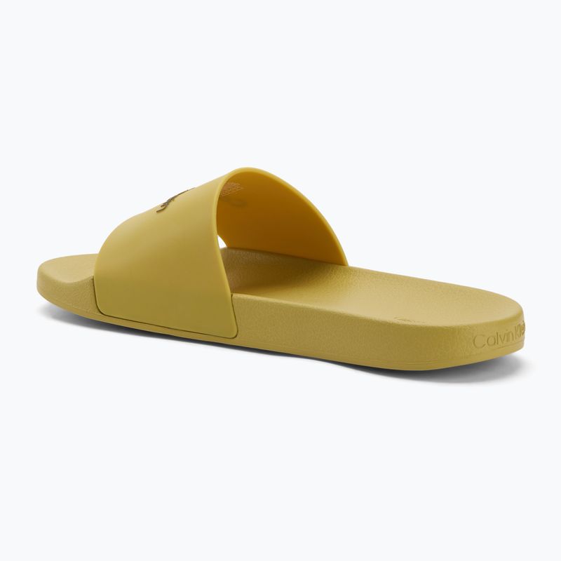 Шльопанці чоловічі Calvin Klein HM0HM00455 Pool Slide Rubber avocado oil 3