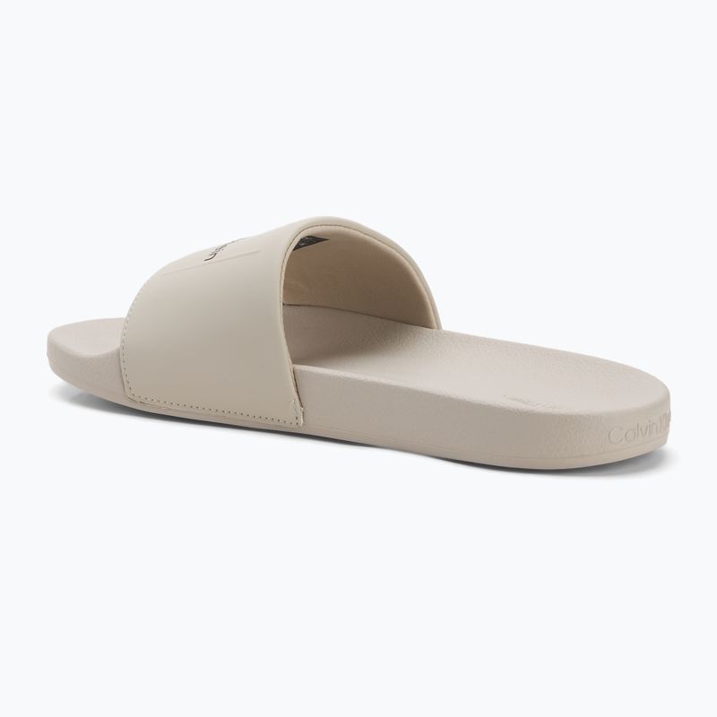 Шльопанці чоловічі Calvin Klein HM0HM01754 Pool Slide Ck Square feather grey 3