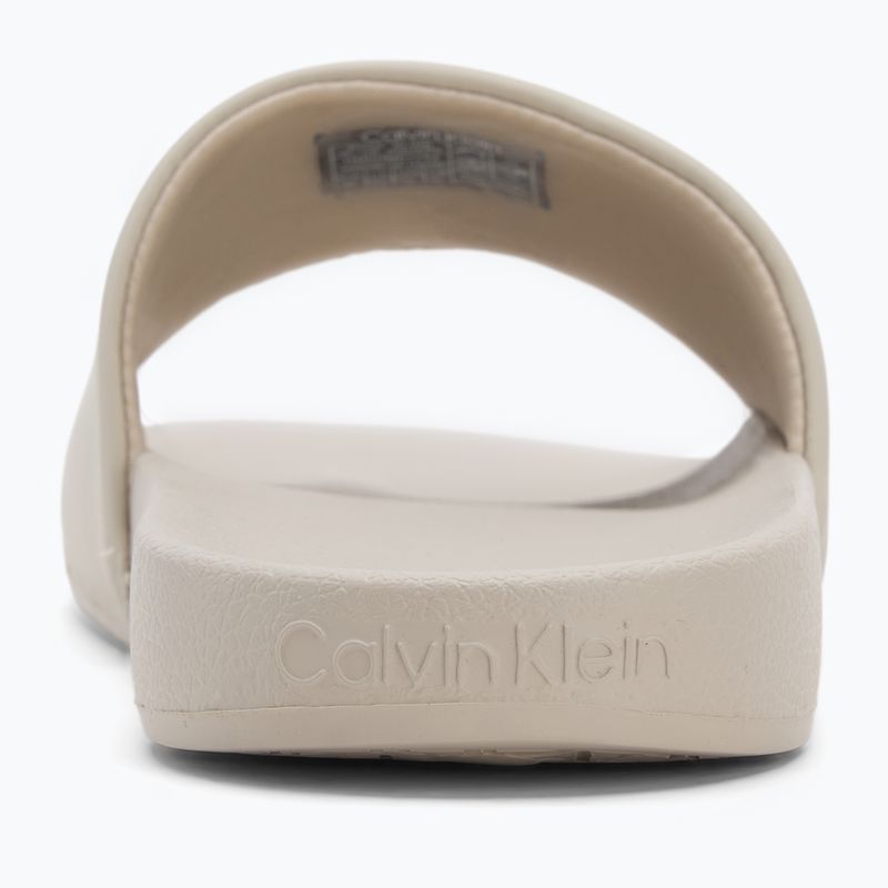 Шльопанці чоловічі Calvin Klein HM0HM01754 Pool Slide Ck Square feather grey 6