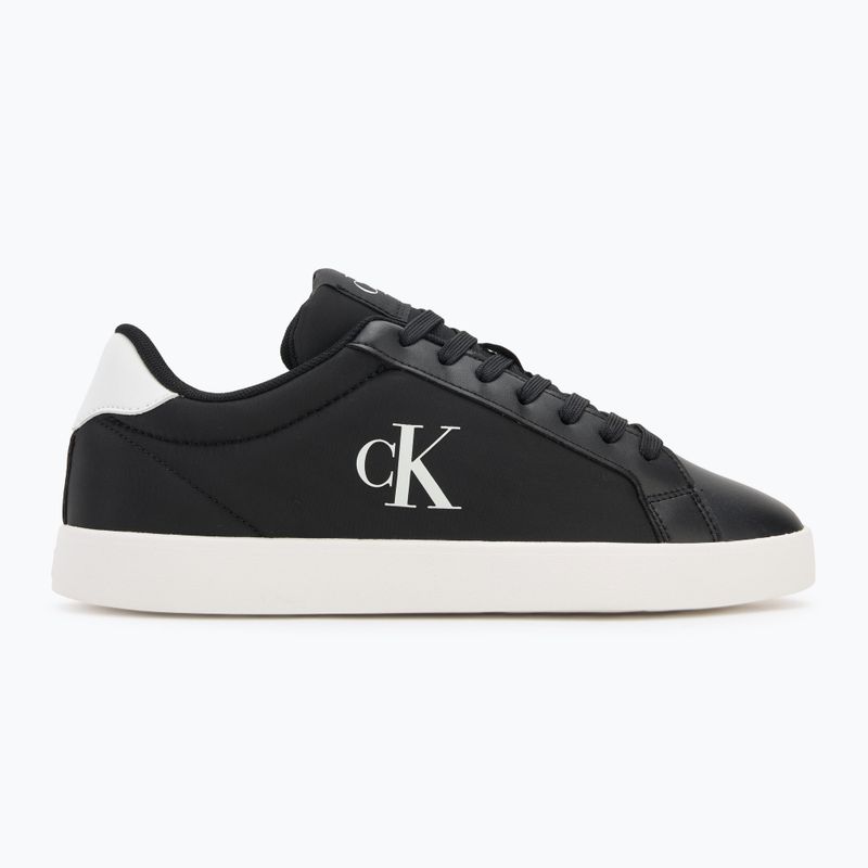 Кросівки чоловічі Calvin Klein YM0YM01213 3 Cupsole PU ck black/bright white 2