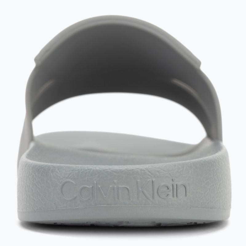 Шльопанці чоловічі Calvin Klein HM0HM01752 Pool Slide Double T granite road 6