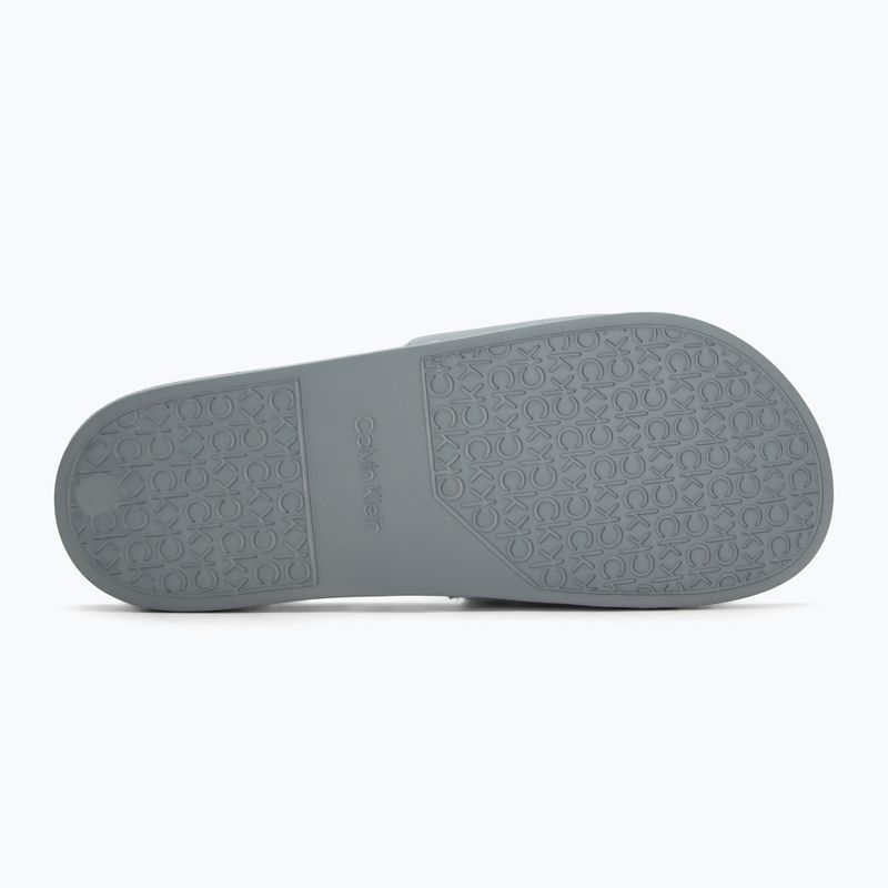 Шльопанці чоловічі Calvin Klein HM0HM01754 Pool Slide Ck Square granite road 4