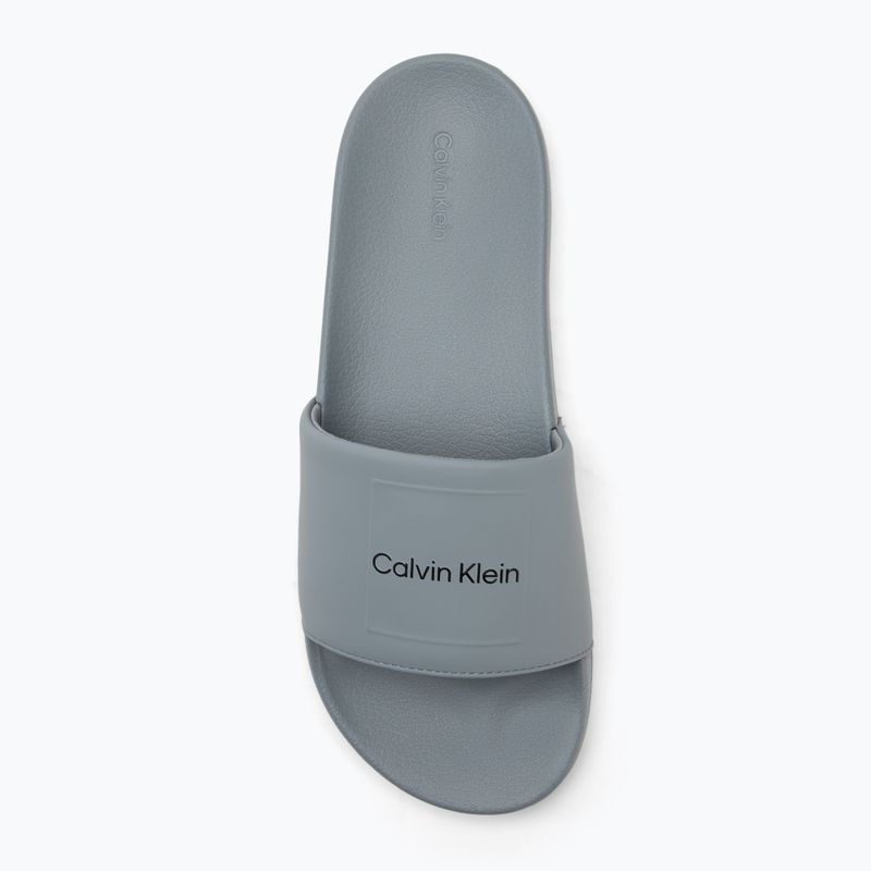 Шльопанці чоловічі Calvin Klein HM0HM01754 Pool Slide Ck Square granite road 5