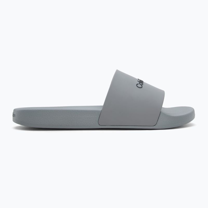 Шльопанці чоловічі Calvin Klein HM0HM00455 Pool Slide Rubber granite road 2