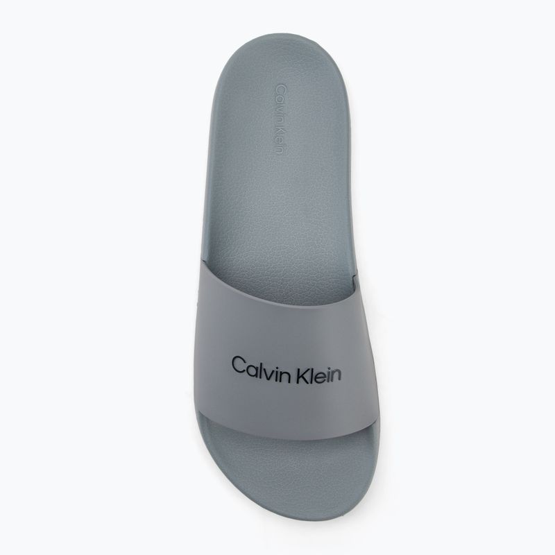 Шльопанці чоловічі Calvin Klein HM0HM00455 Pool Slide Rubber granite road 5
