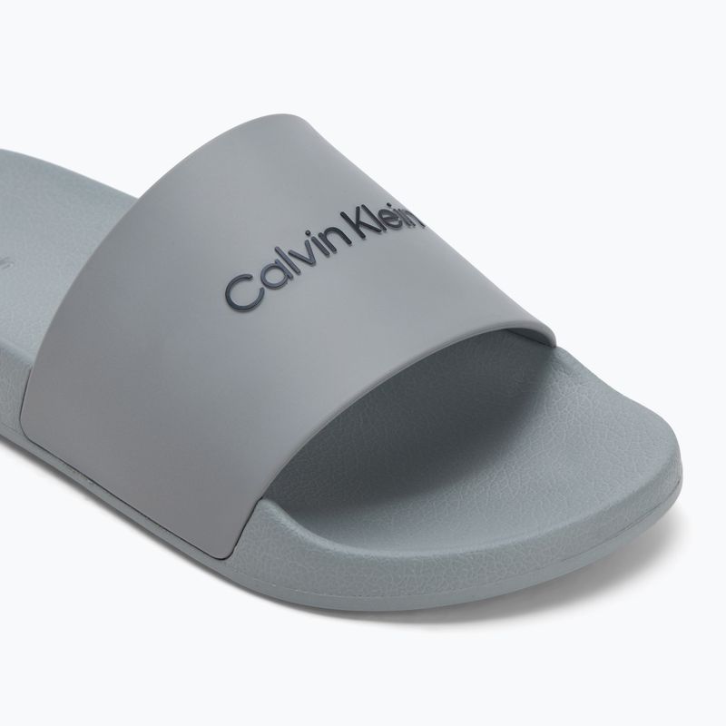 Шльопанці чоловічі Calvin Klein HM0HM00455 Pool Slide Rubber granite road 7